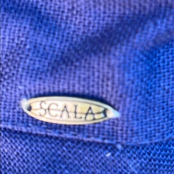 Scala Lanakai Navy Blue Adjustable Sun Hat - Picture 3 of 5